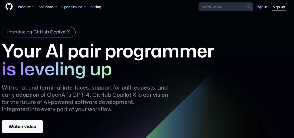 GPT-4搭載のGitHub Copilot Xも登場